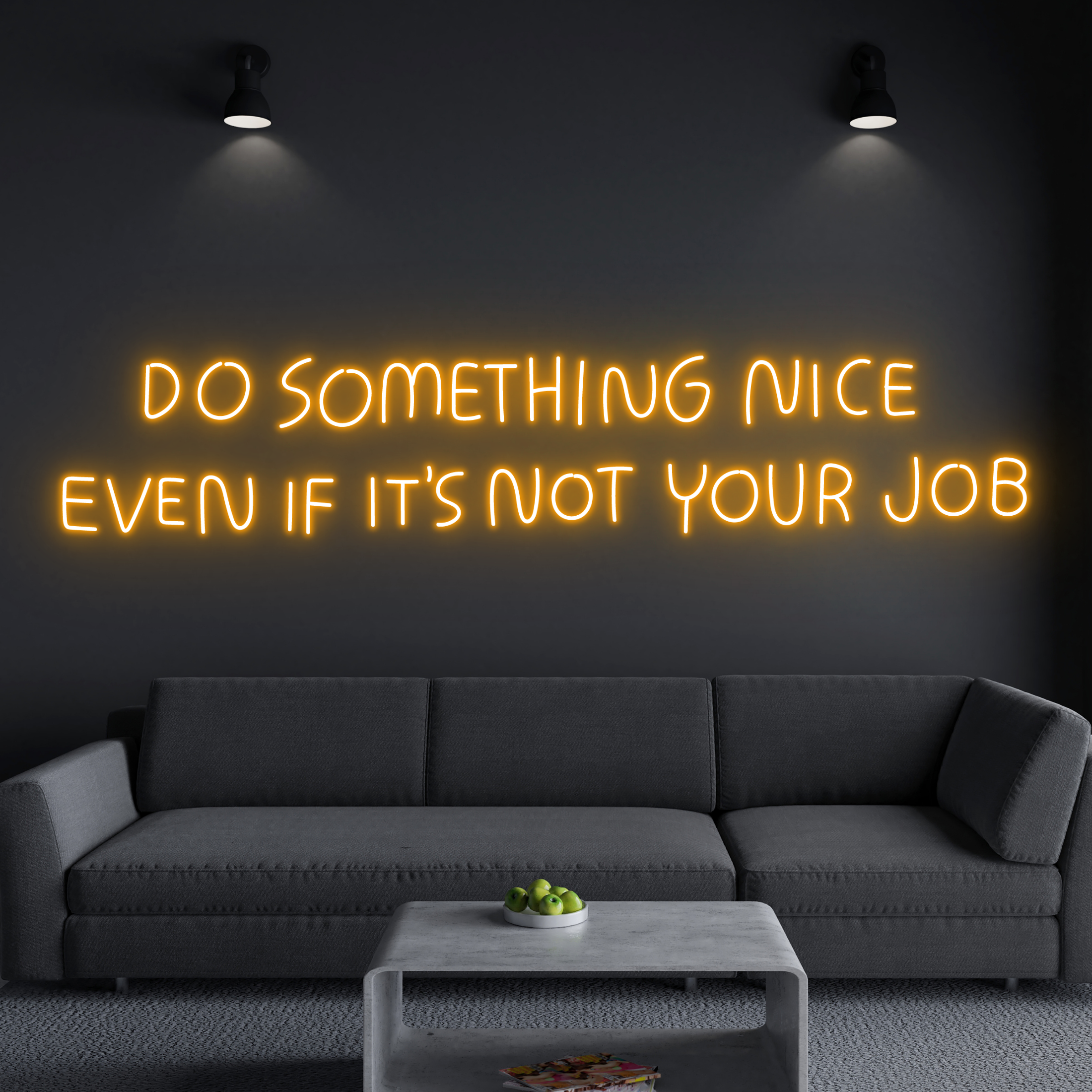 Do Sth Nice Even If Not Your Job Neon Sign Bussiness Decor