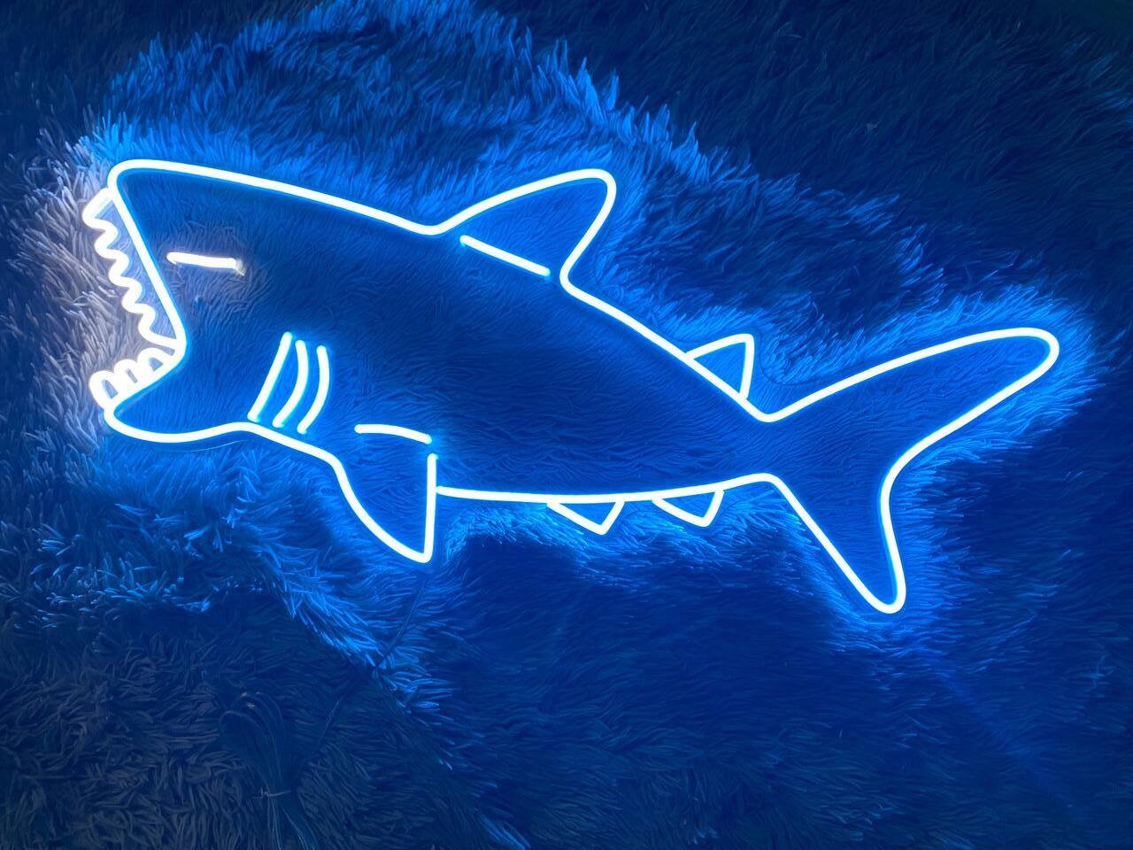 Shark Neon Sign