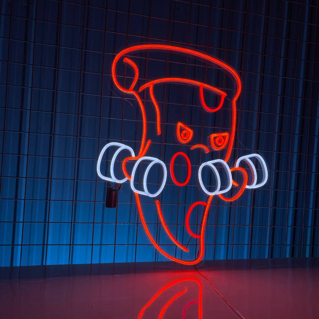 Pizza Lift The Weight Neon Sign Pizza Store Light Decor