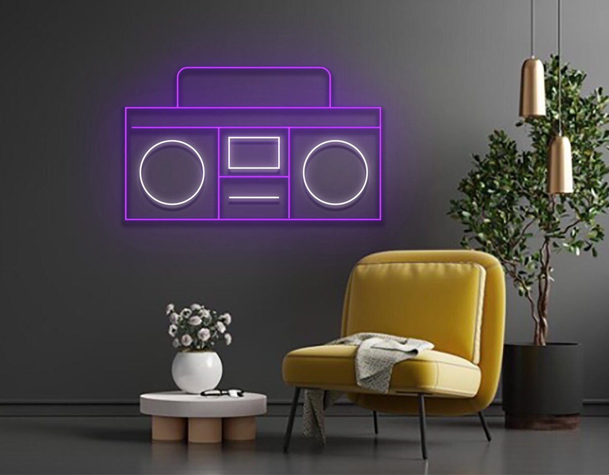 Radio Music Neon Sign Decoration Sign