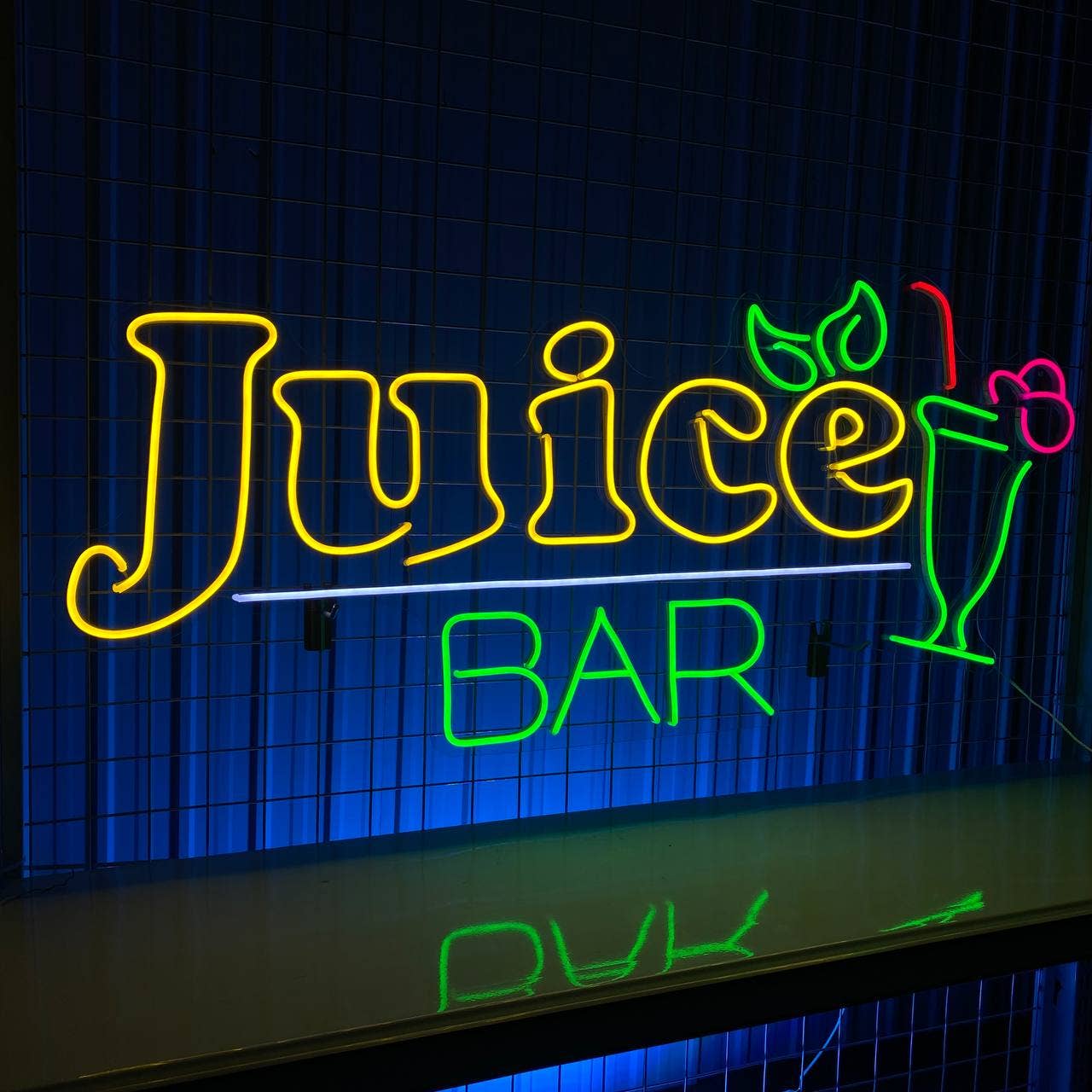 Juice Bar Neon Sign Juice Smoothie Bar Signboard Decor