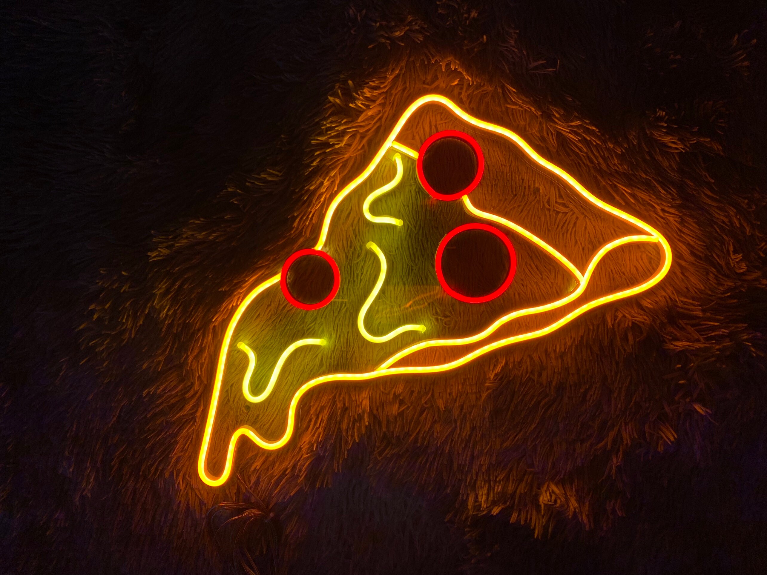 Pizza Neon Sign Pizza Fan Gifts