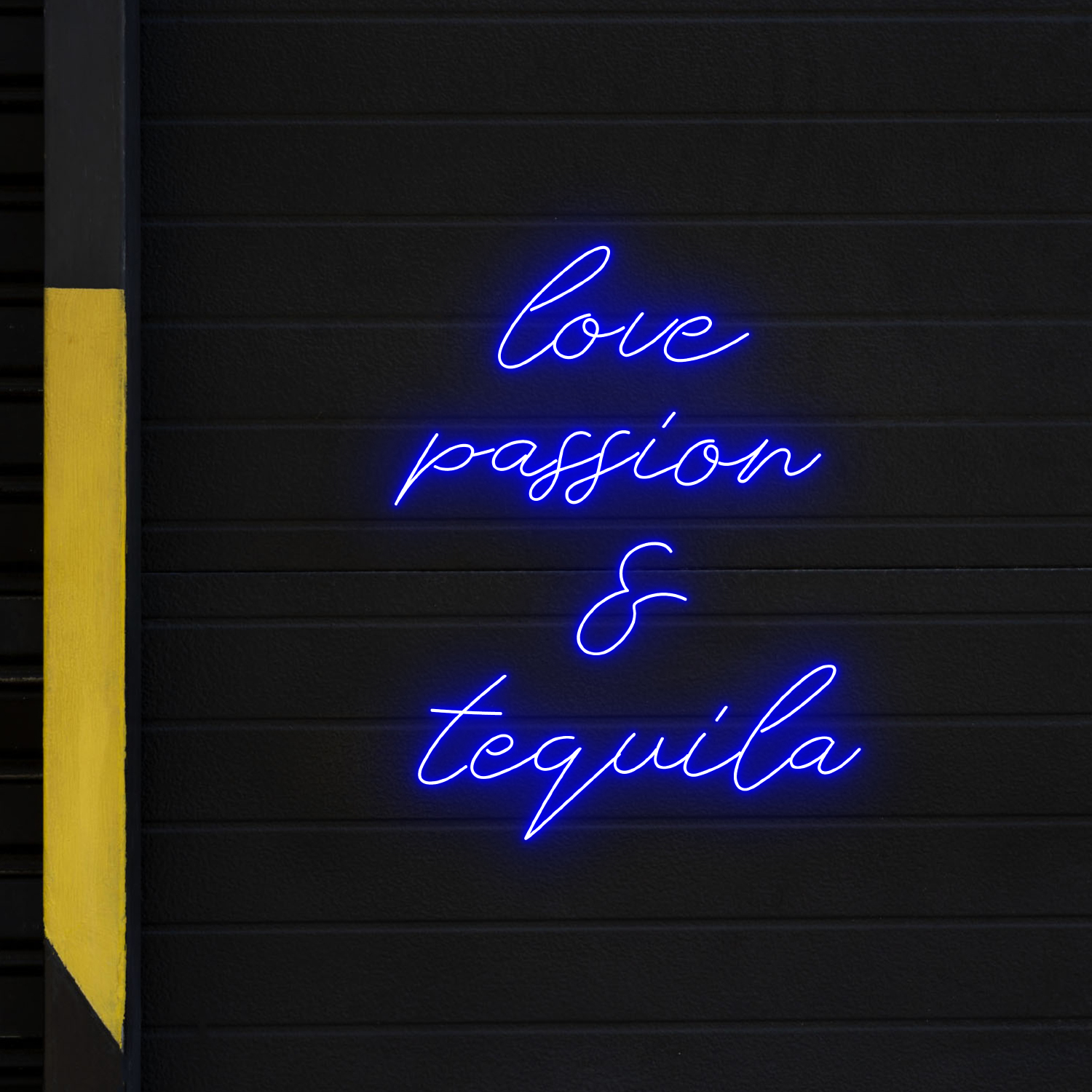 Love Passion And Tequila Neon LED Sign Bar Decor Wall Art