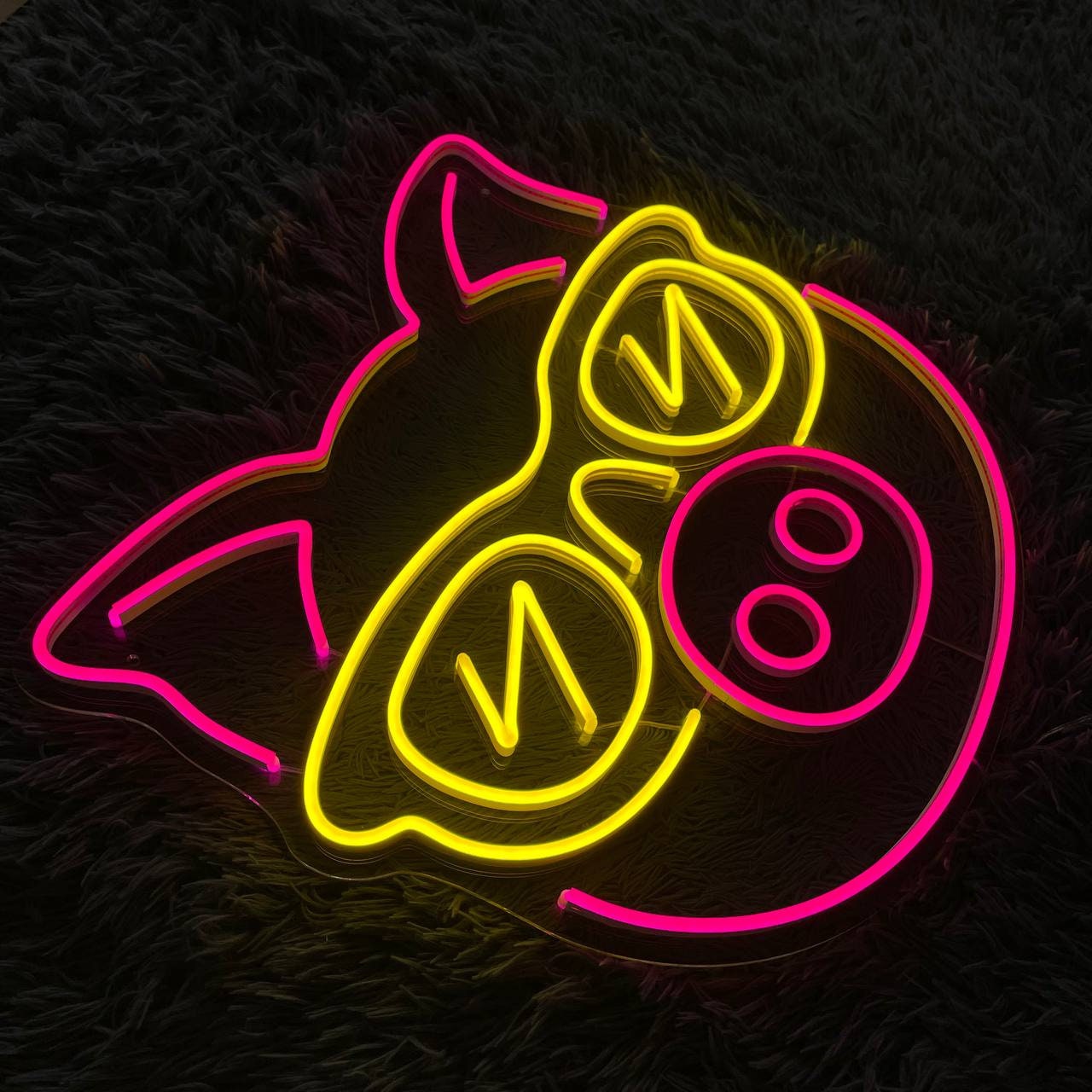 Cool Pig Neon Sign