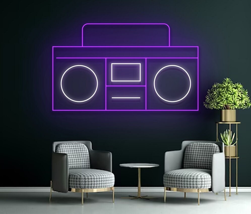 Radio Music Neon Sign Decoration Sign
