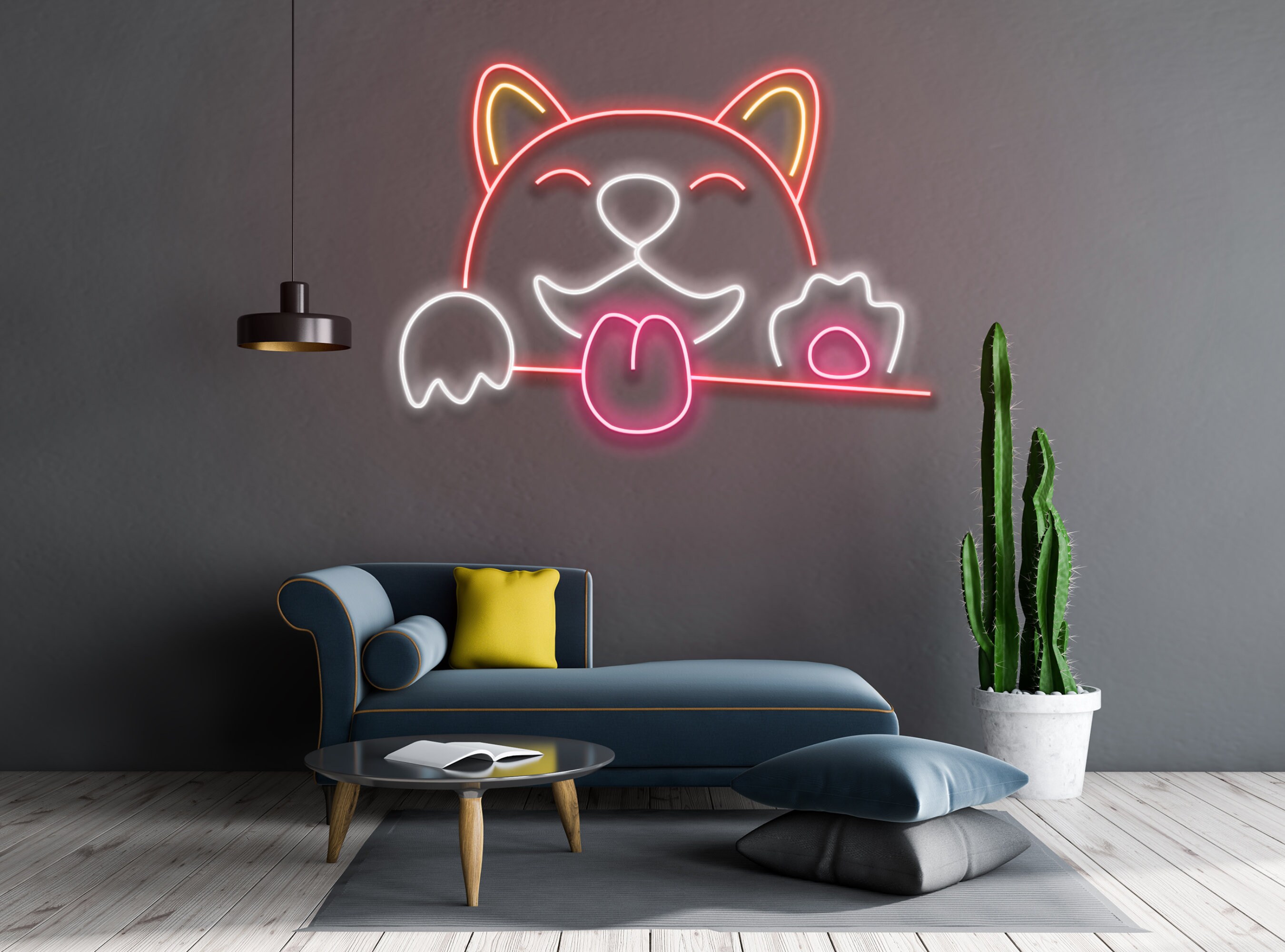 Corgi Dog Neon Sign Neon Sign Gift For Pet