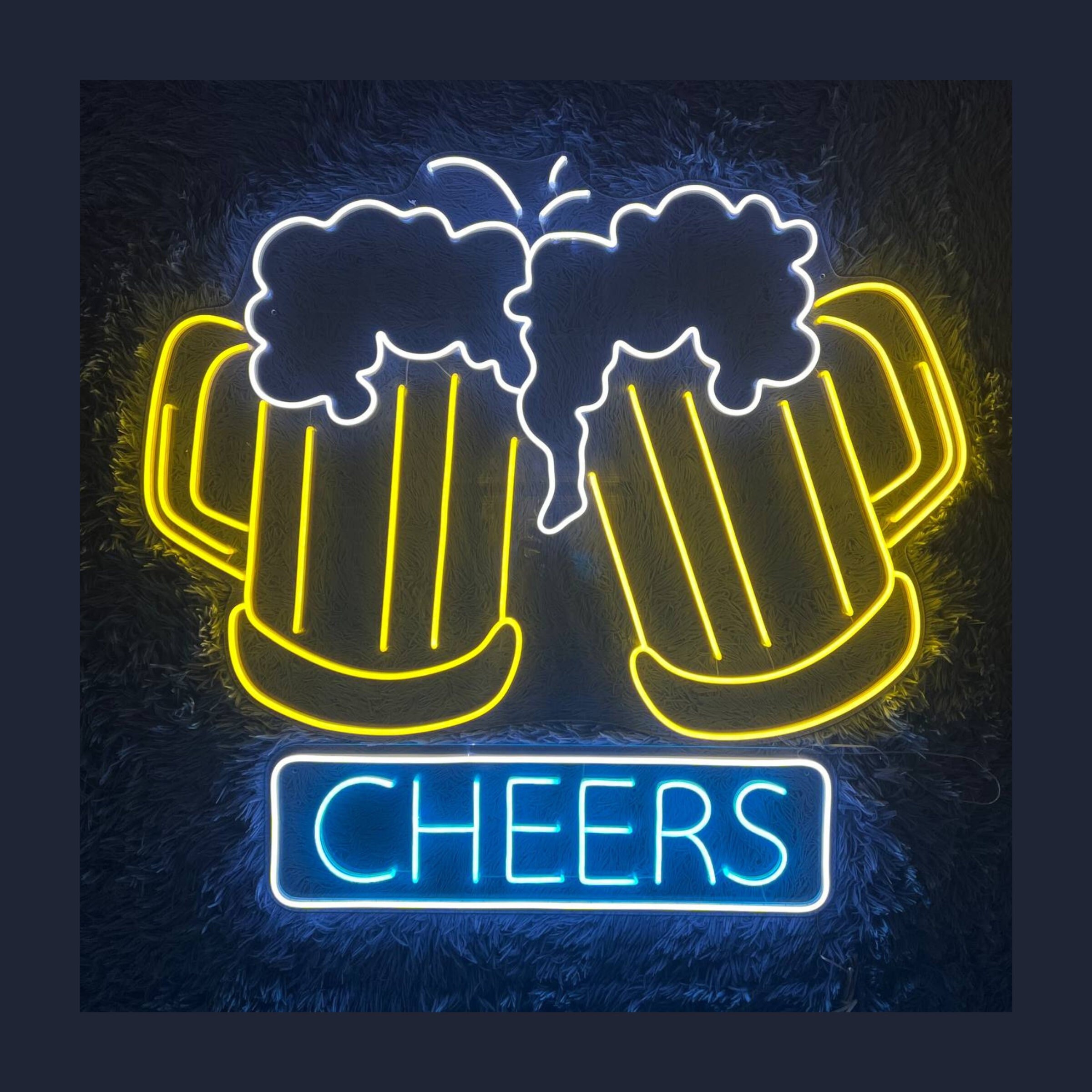 Custom Beer Glass Beer Mug Home Bar Club Neon Sign