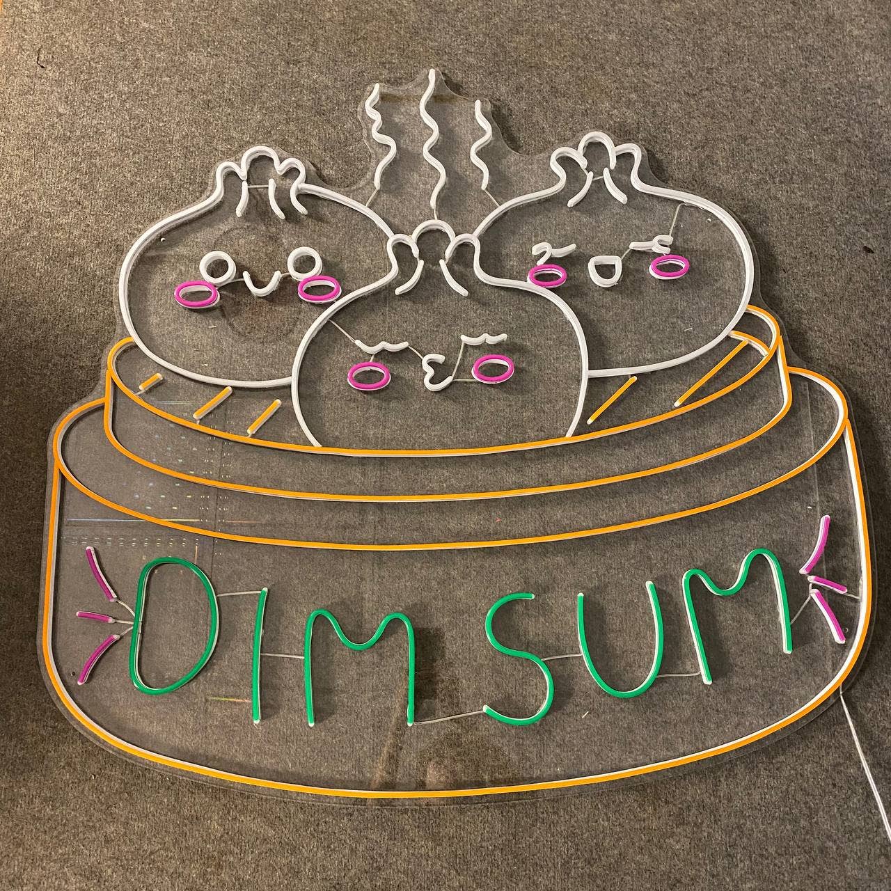 Dim Sum Neon Signs Chinese Dim Sum Restaurant Wall Decor