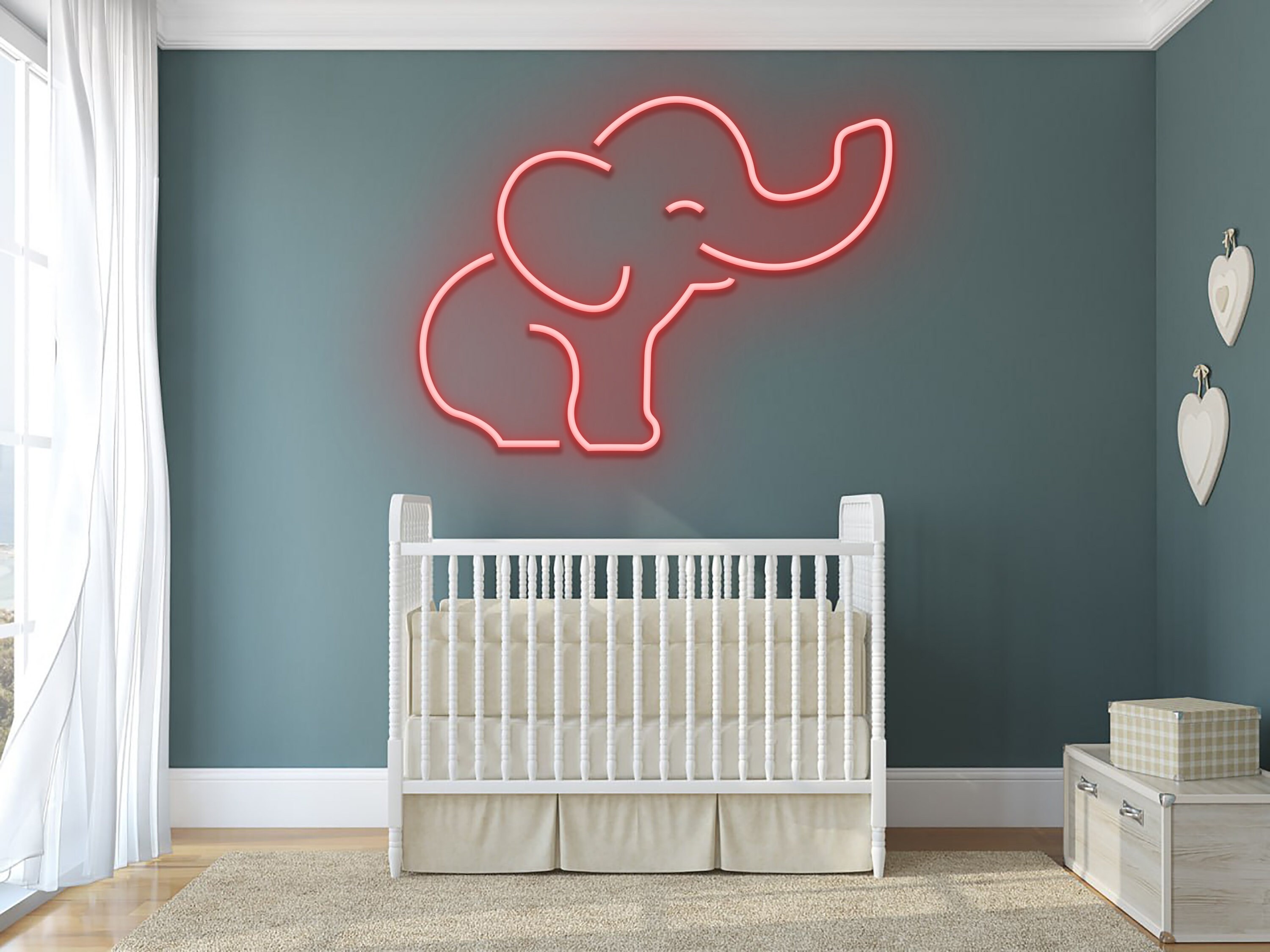 Elephant Neon Sign