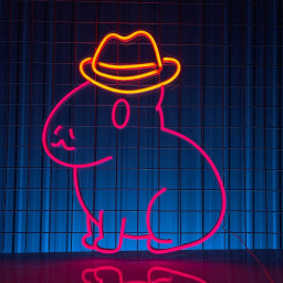 Rabbit Neon Sign Animal Wall Art Decor