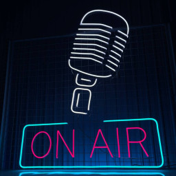 On Air Neon Sign Podcast Studio Signboard Decor