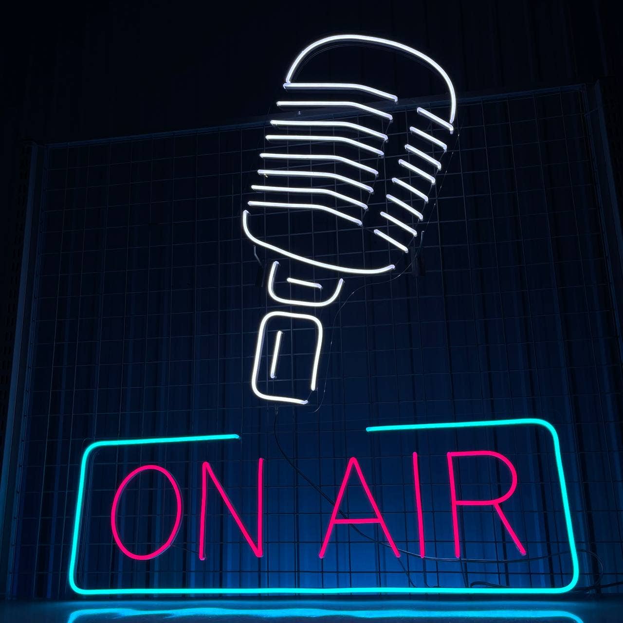 On Air Neon Sign Podcast Studio Signboard Decor
