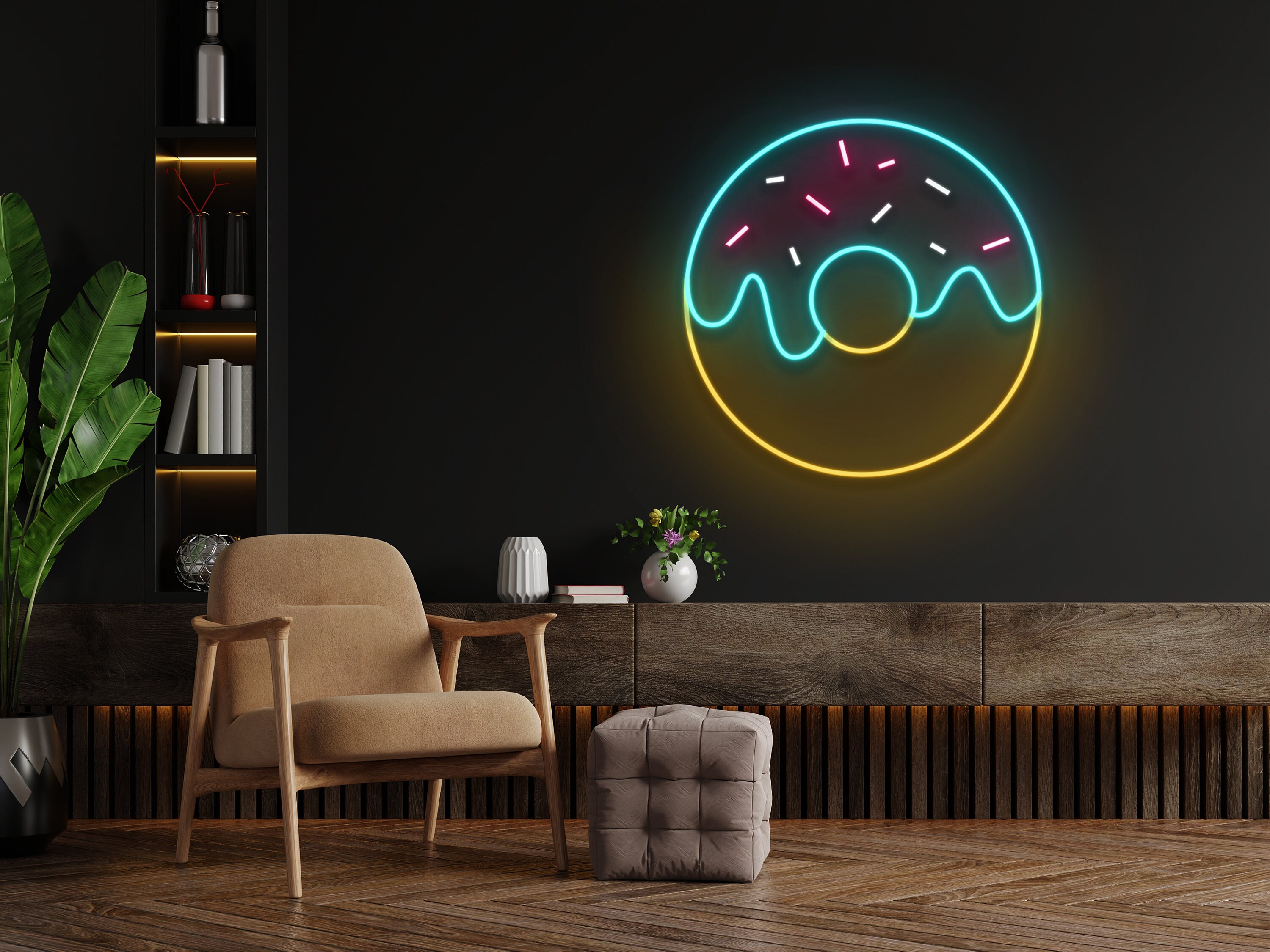 Custom Donut Neon Sign