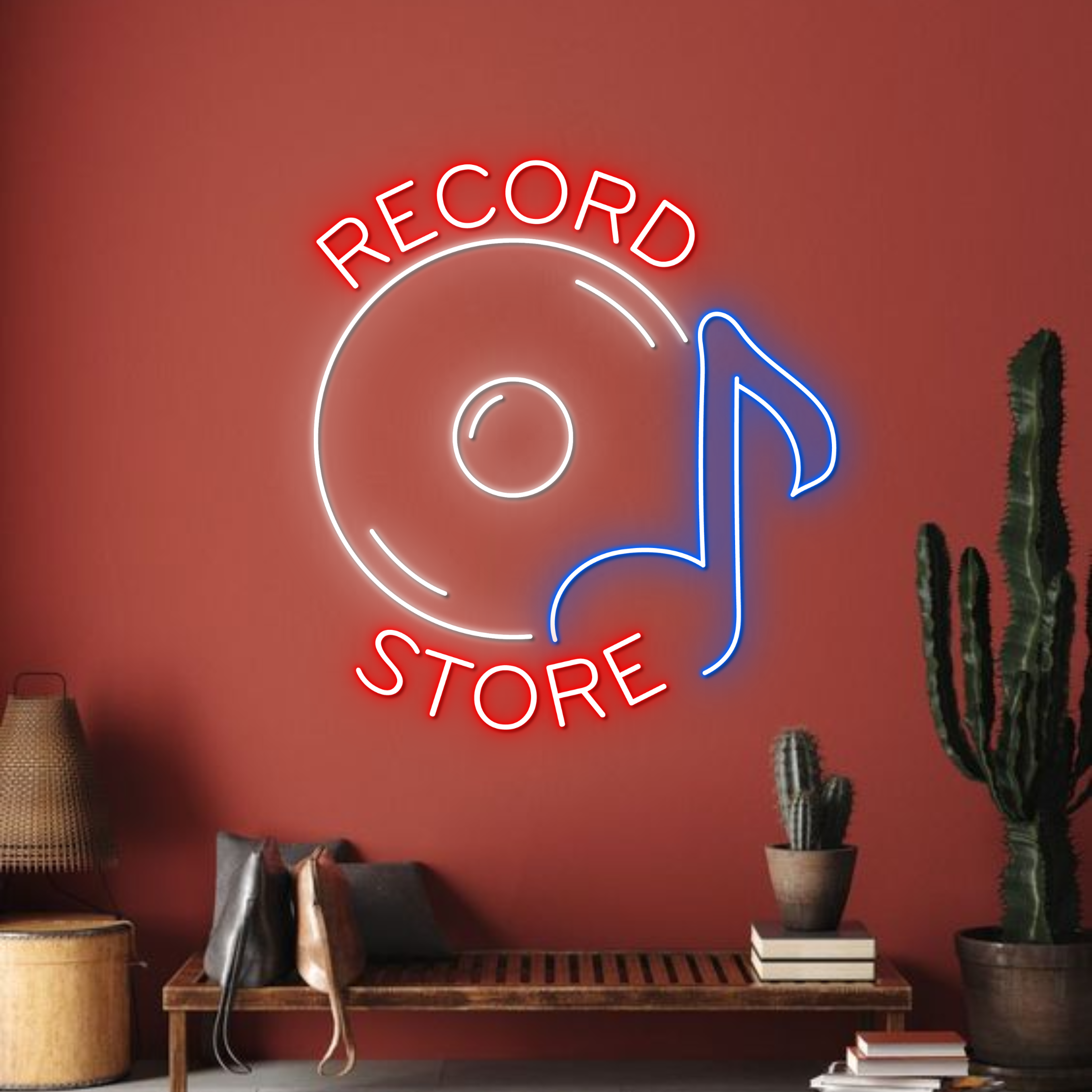 Record Studio Neon Sign Studio Long-lasting Wall Decor