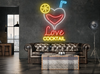Cocktails Bar Neon Signs Decoration Signage