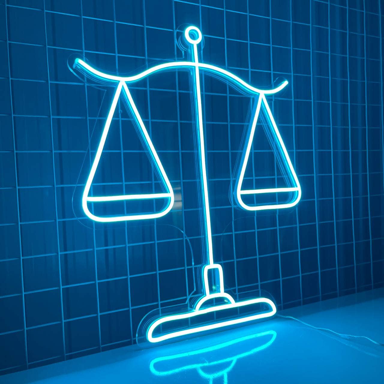 Lawyer Equity Neon Sign Long-lasting Lights Wall Decor