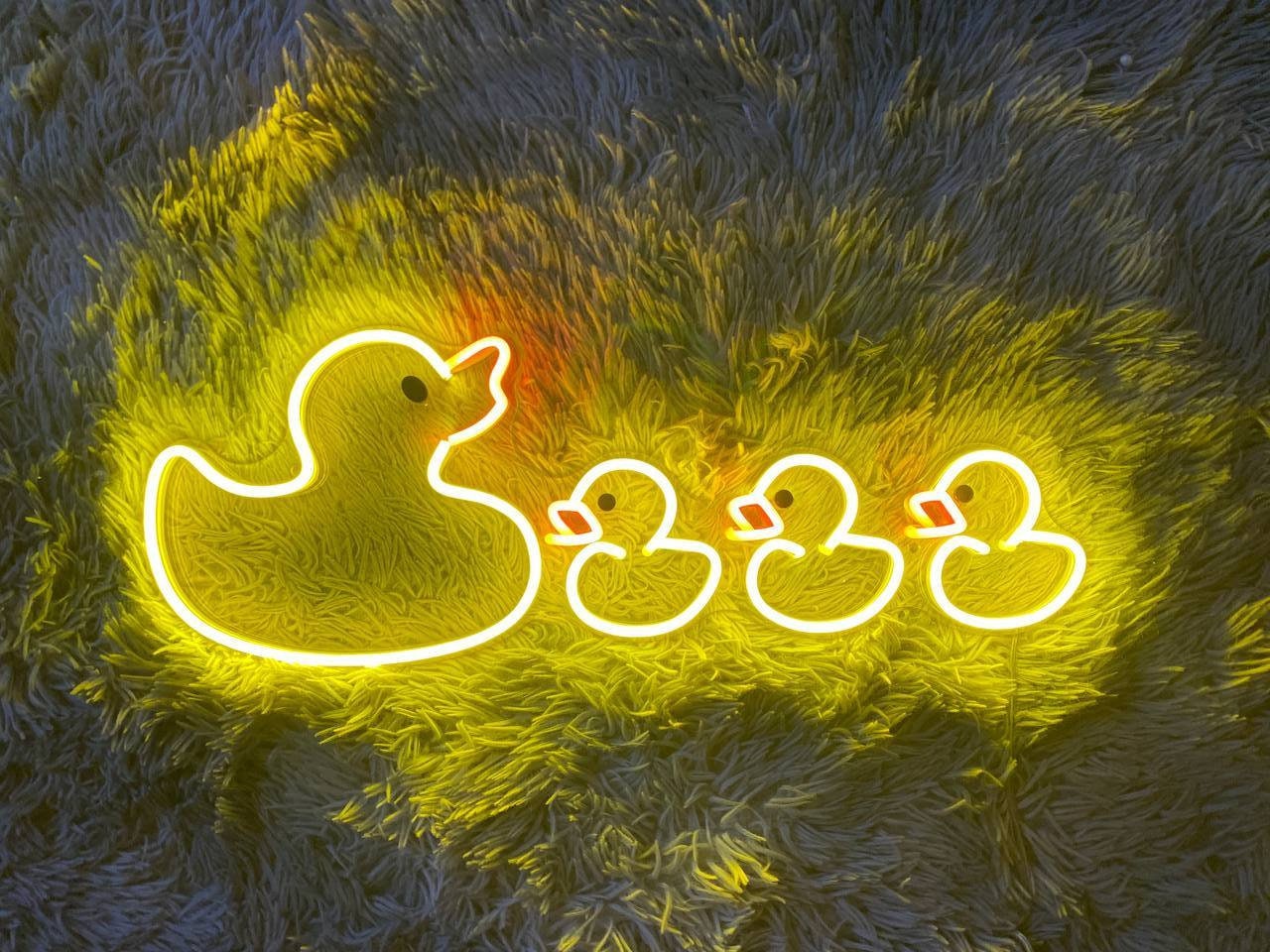 Duck Neon Signs Hanging Sign Wall Art