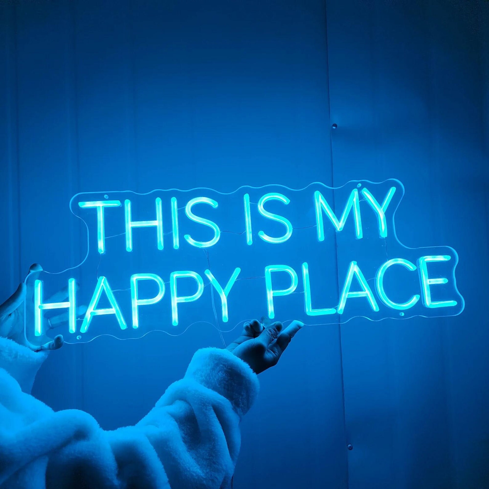 This Is My Happy Place Neon Signs