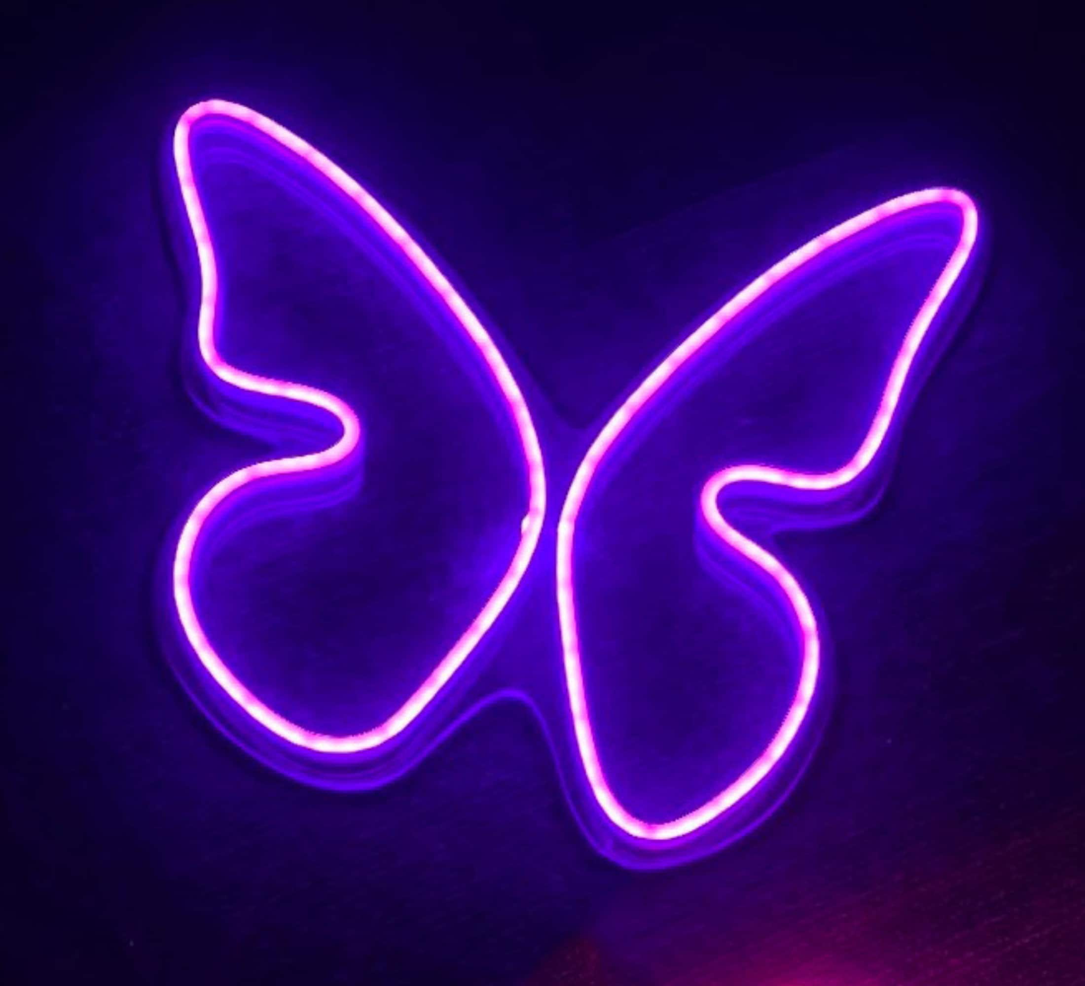 Butterfly Neon Signs Home Decor Party Decor