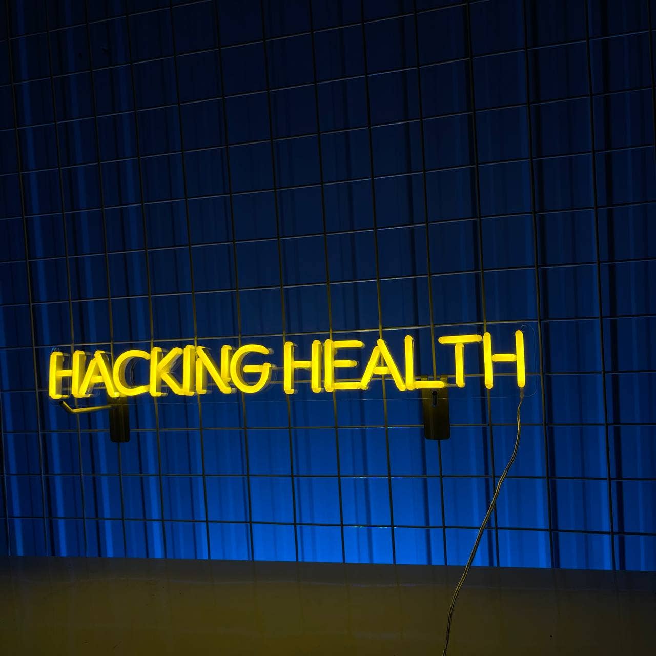 Personalize Hacking Health Neon Sign Long-lasting Wall Decor