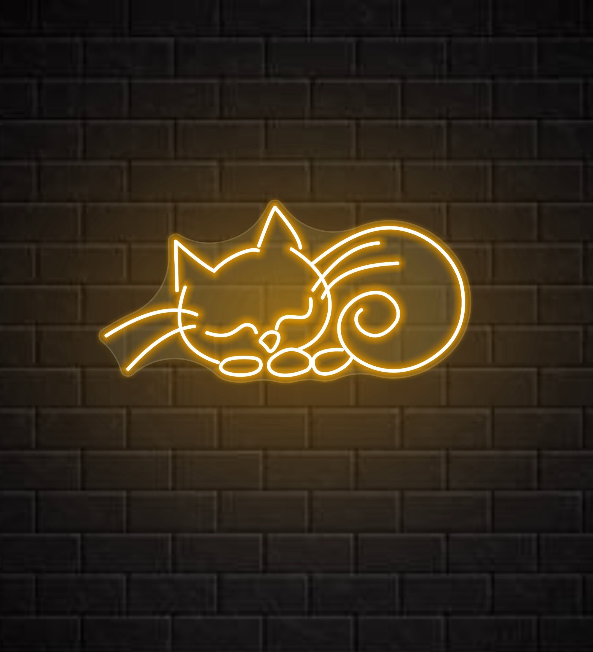 Cute Cat Neon Sign