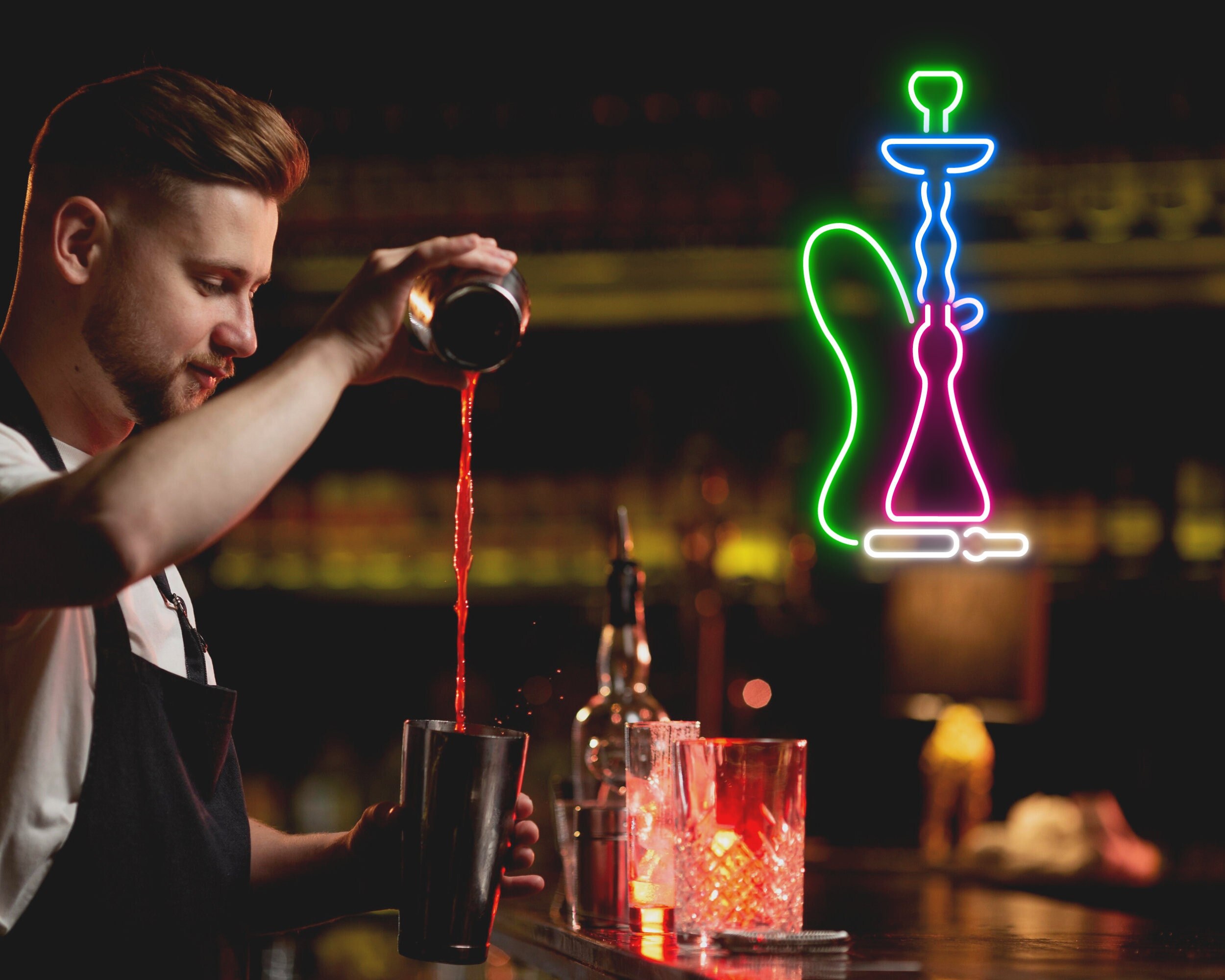 Smoking Lounges Neon Sign Decoration Gift