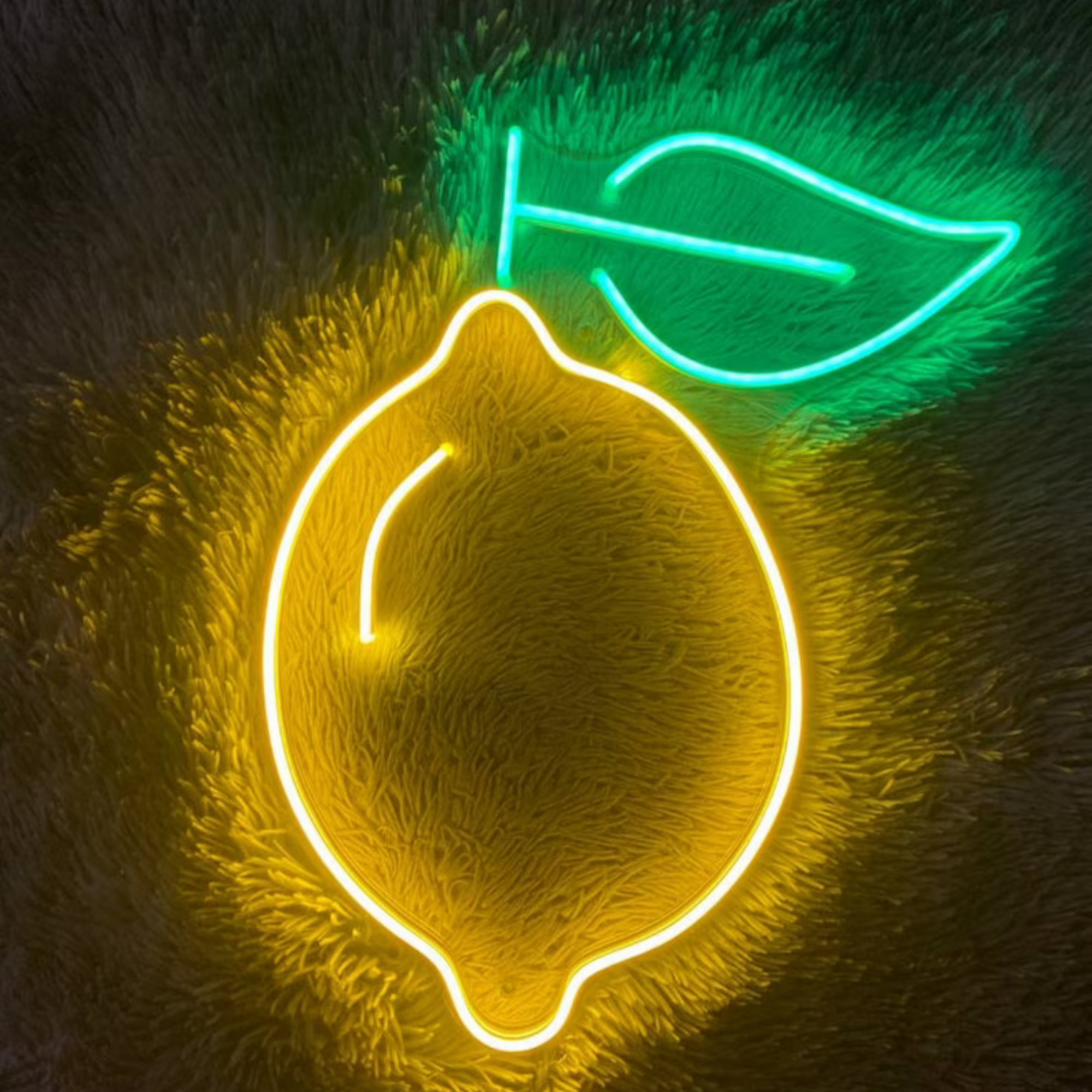 Lemon Neon Sign Juice Bar Coffee Shop Wall Decor