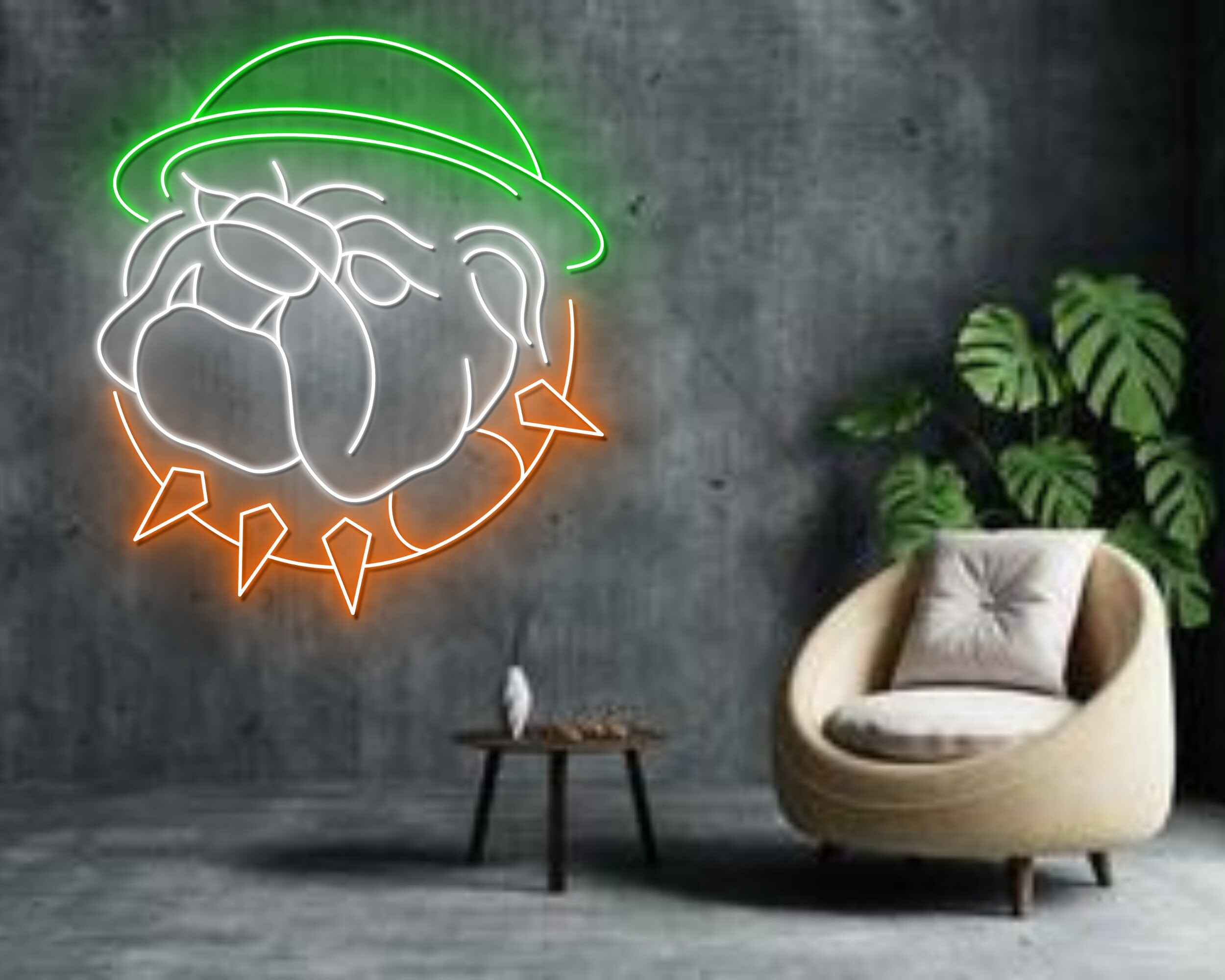 Pitbull Dog Neon Signs