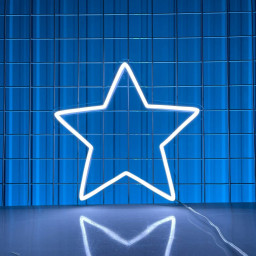 Star Neon Signs Fall Christmas Long-lasting Lights Decor