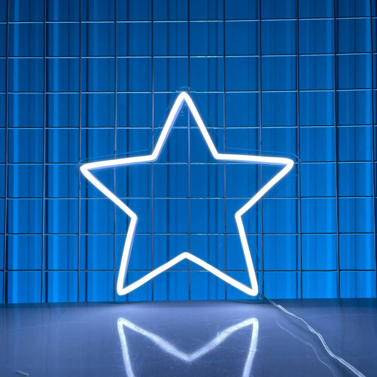 Star Neon Signs Fall Christmas Long-lasting Lights Decor