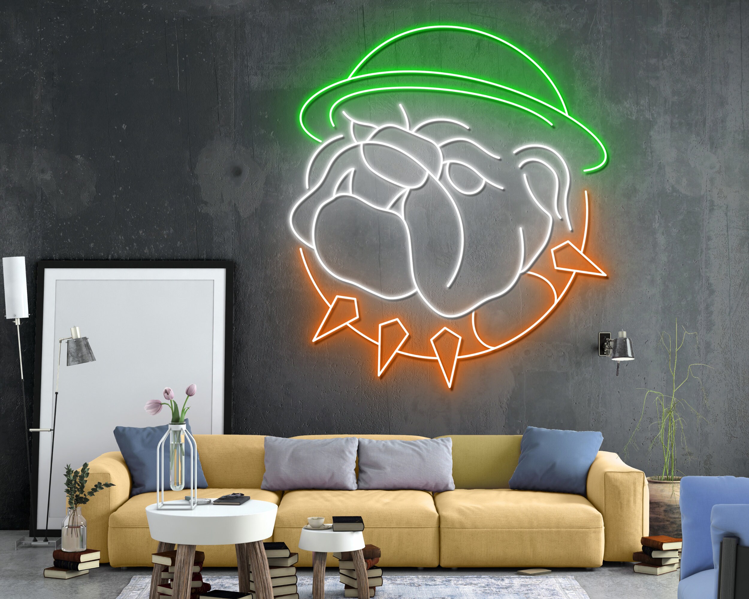Pitbull Dog Neon Signs