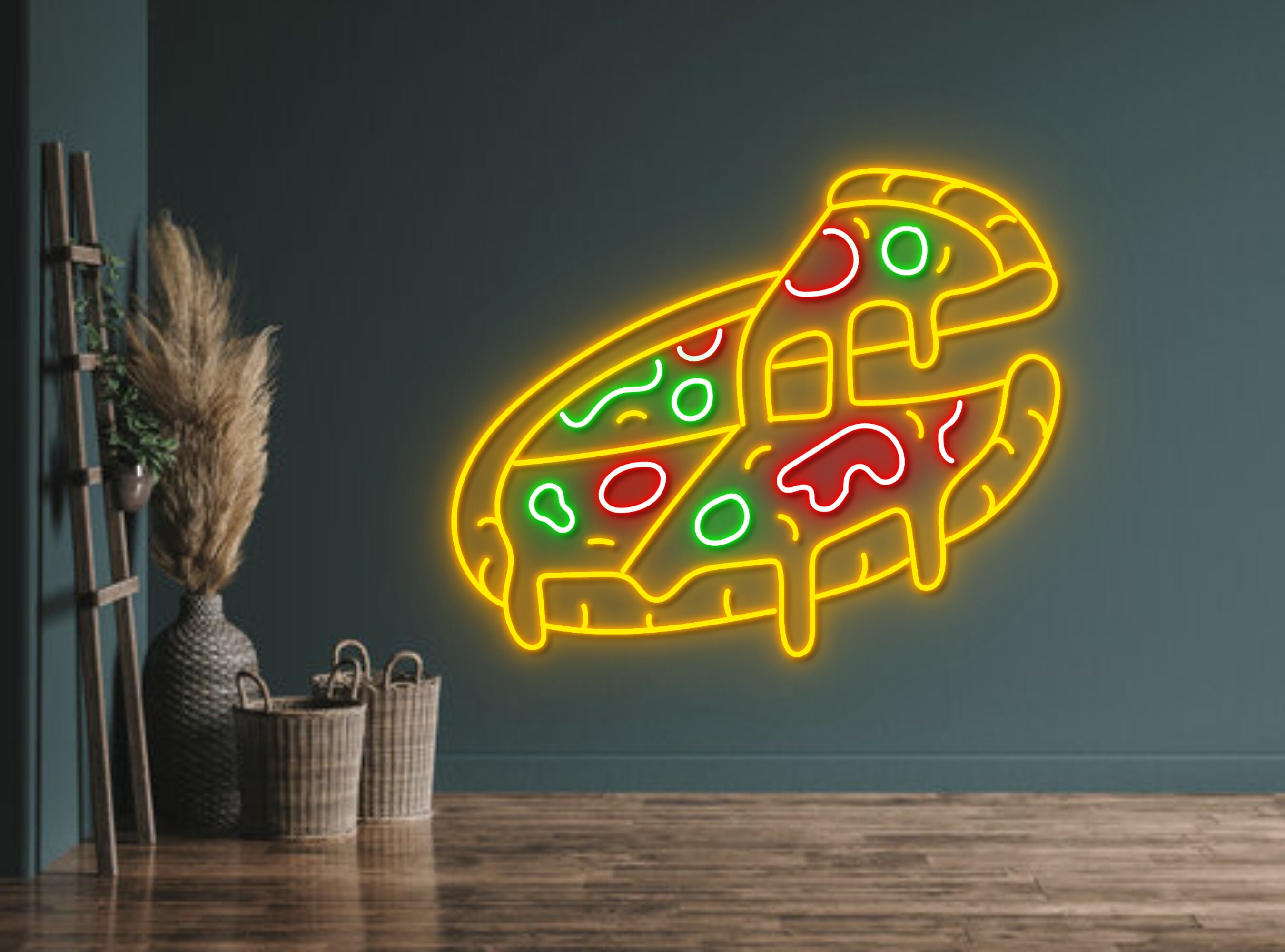 Pizza Neon Sign Wall Decoration Gift