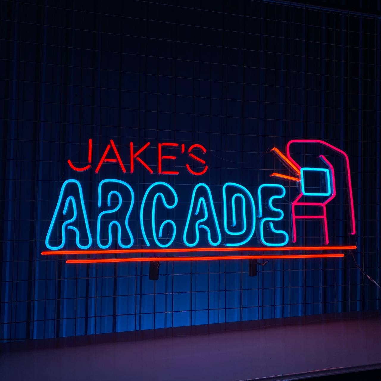Personalize Arcade Neon Sign Game Arcade Signboard Decor