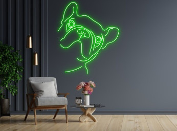 Pug French Bulldog Neon Sign Decoration Gift