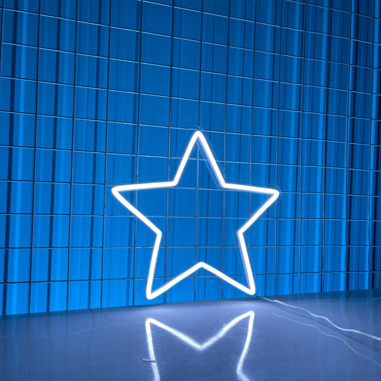 Star Neon Signs Fall Christmas Long-lasting Lights Decor