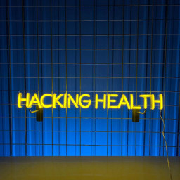 Personalize Hacking Health Neon Sign Long-lasting Wall Decor
