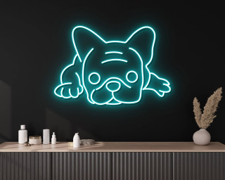 French Bulldog Neon Sign Animal Wall Decor