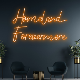 Homeland Forever More Neon Sign Long-lasting Wall Decor