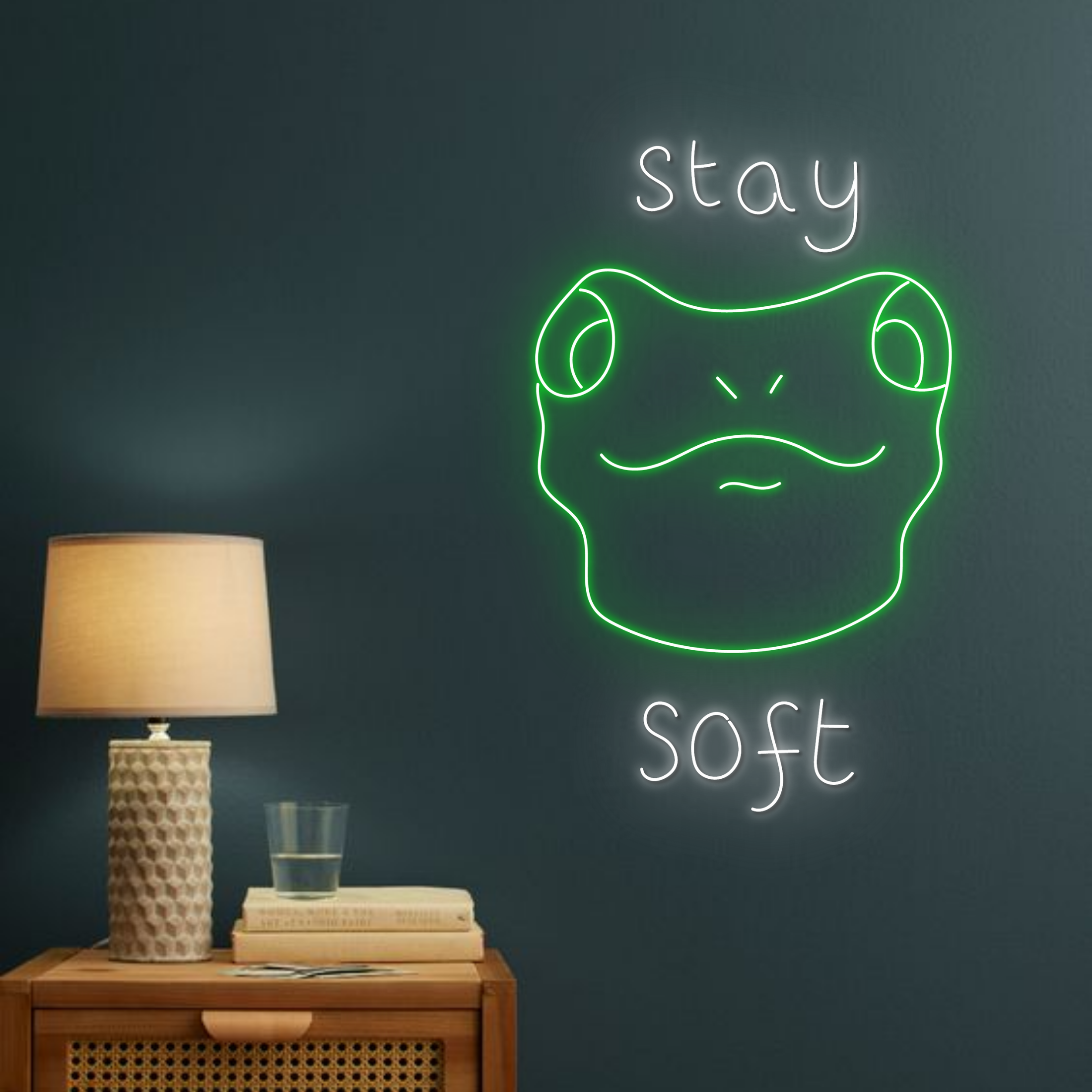 Frog Stay Soft Neon Sign Animal Long-lasting Lights Decor
