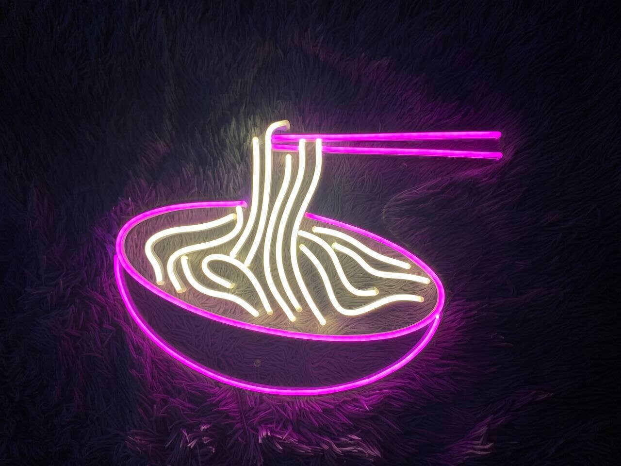 Ramen Neon Sign Wall Decor