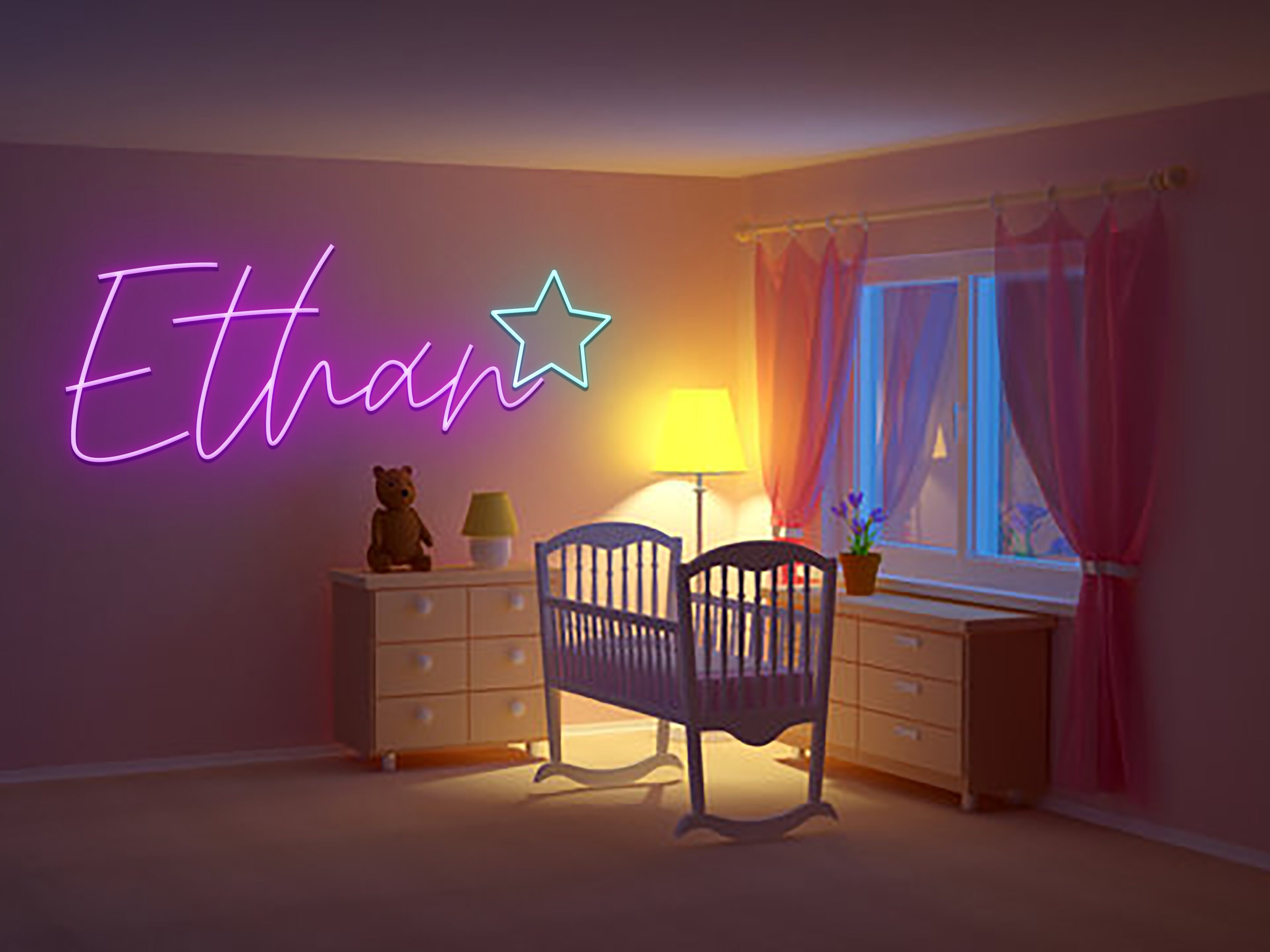 Custom Name Neon Sign Wall Decoration Gift