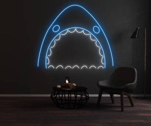 Shark Mouth Neon Sign