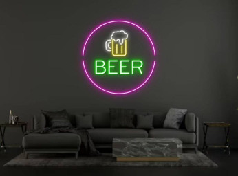 Beer Night Neon Sign Beer Bar Club Decor