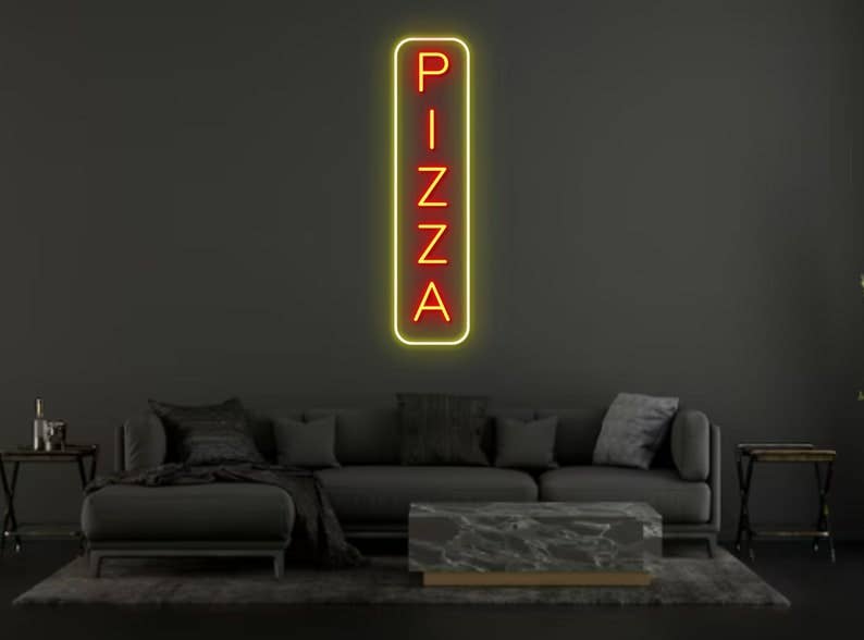 Pizza Restaurant Neon Sign