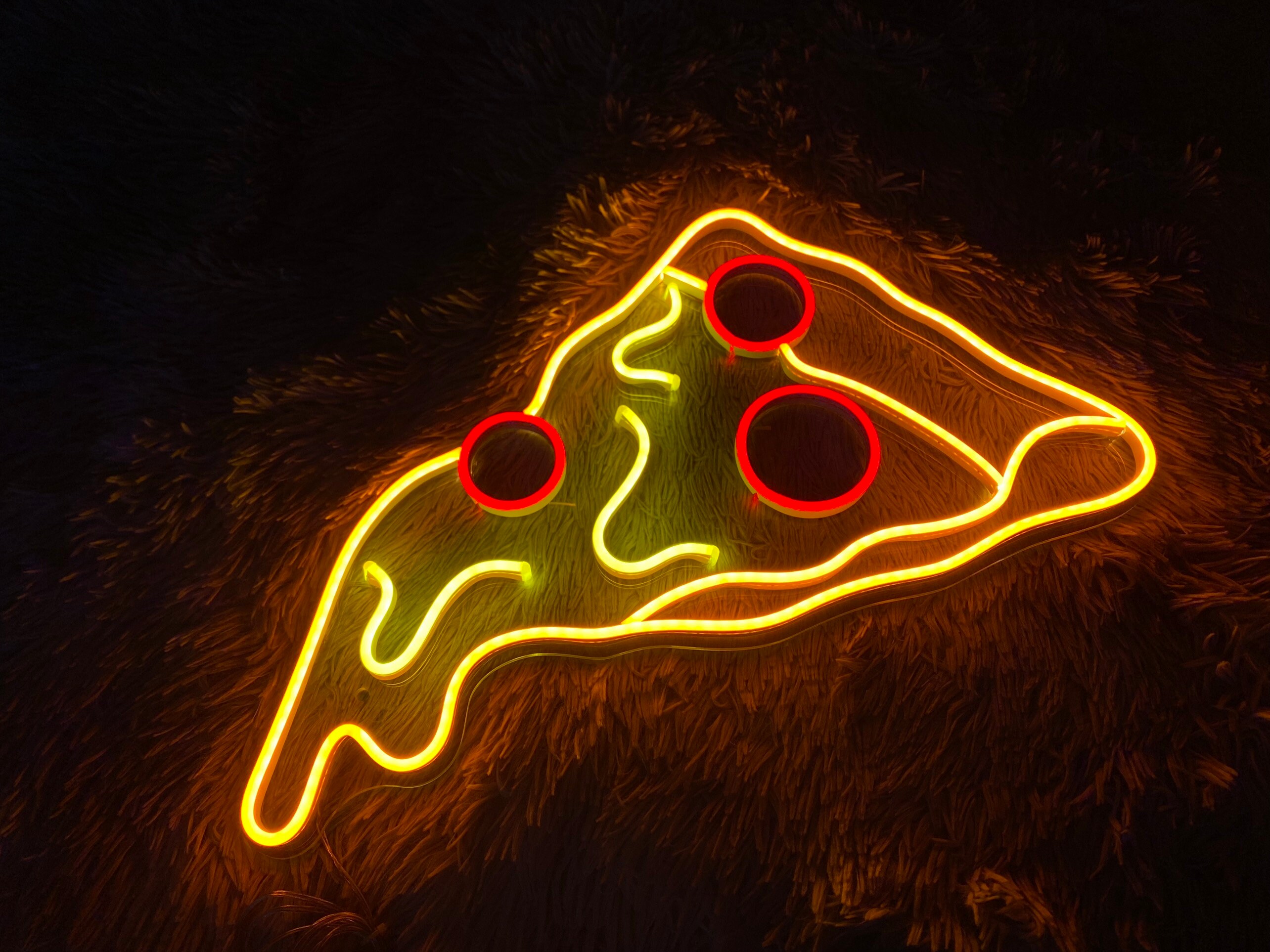 Pizza Neon Sign Pizza Fan Gifts