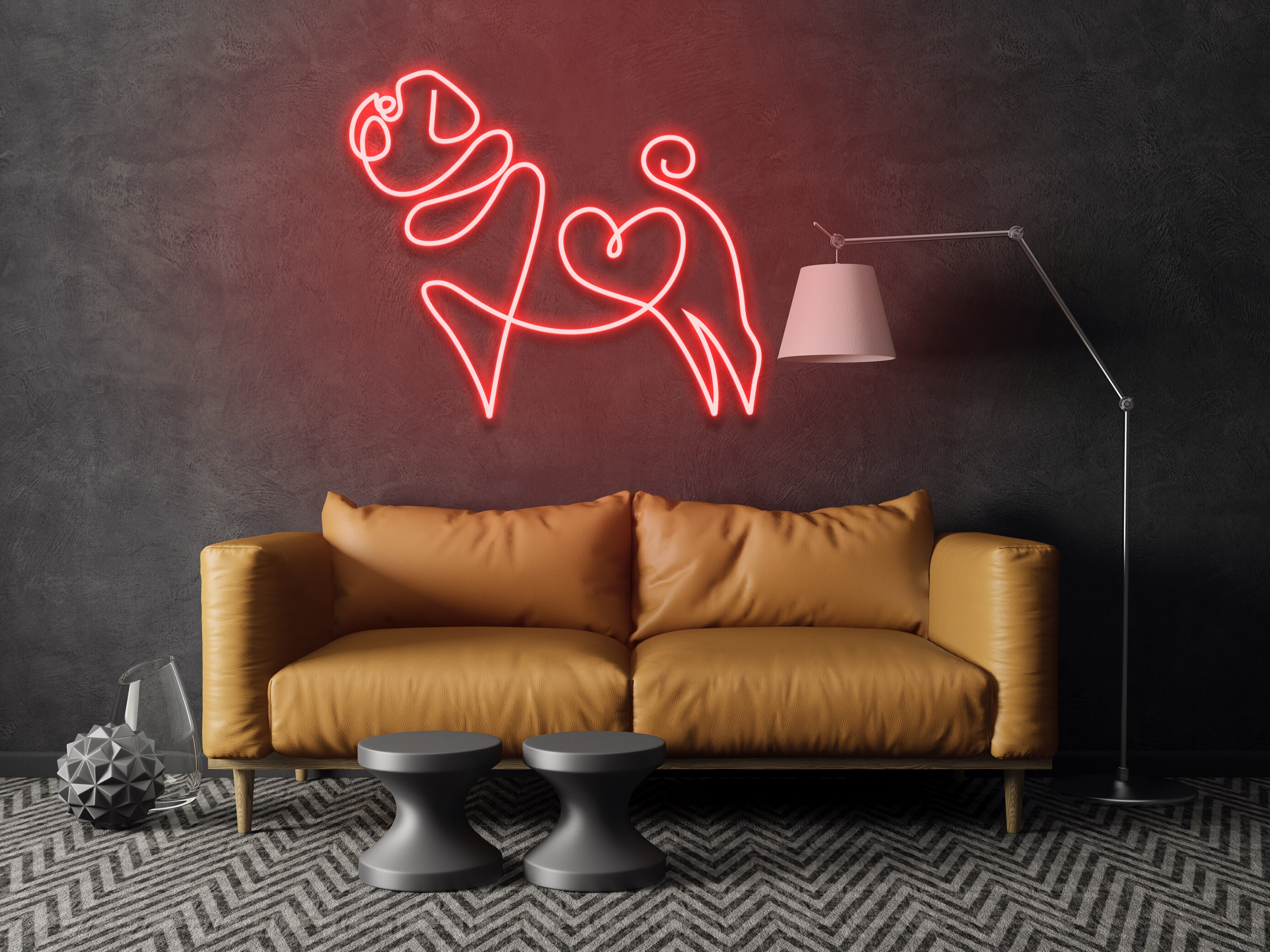 Pug Dog Neon Signs