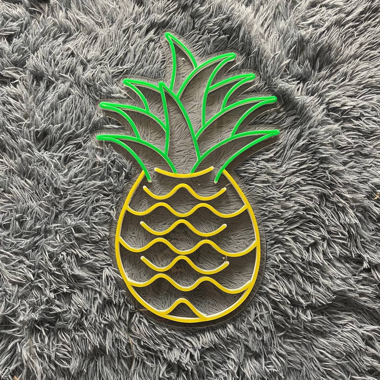 Pineapple Neon Sign Fruits Led Sign Decor Tropical Style