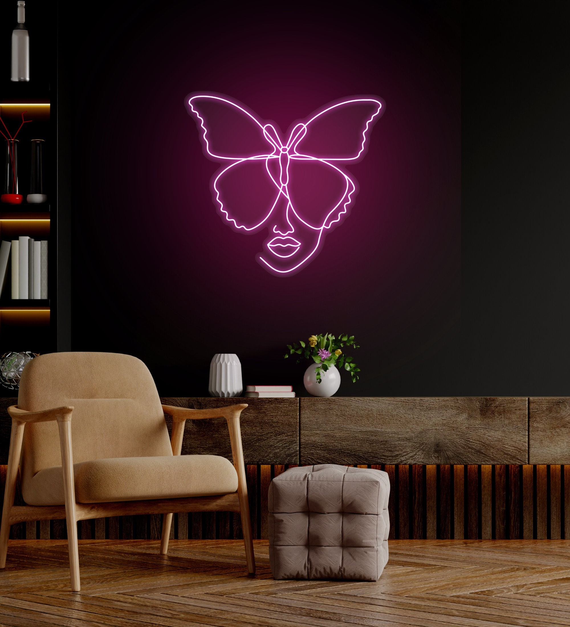 Woman Neon Signs Decoration Gift Wall Hanging Gift