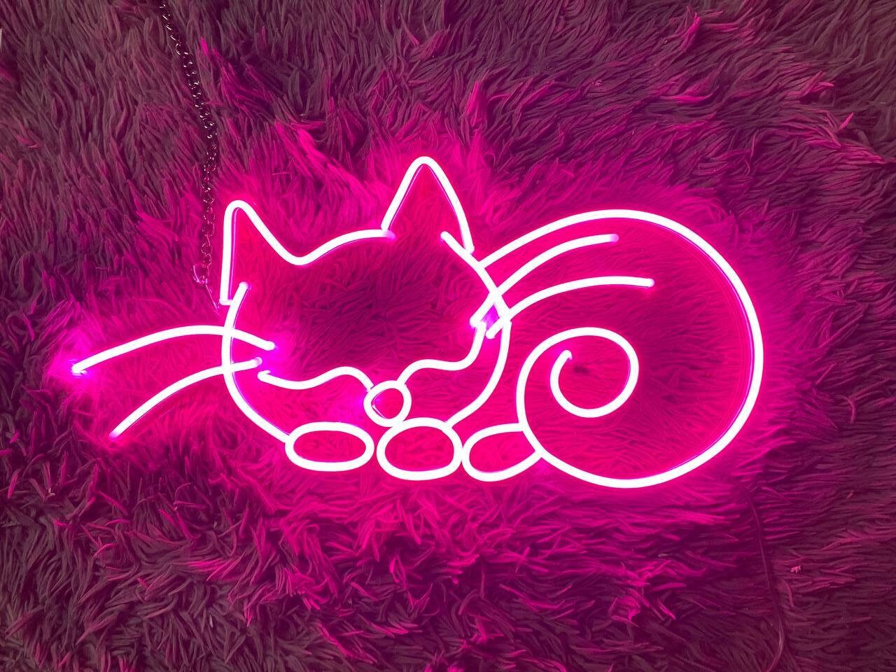 Cute Cat Neon Sign