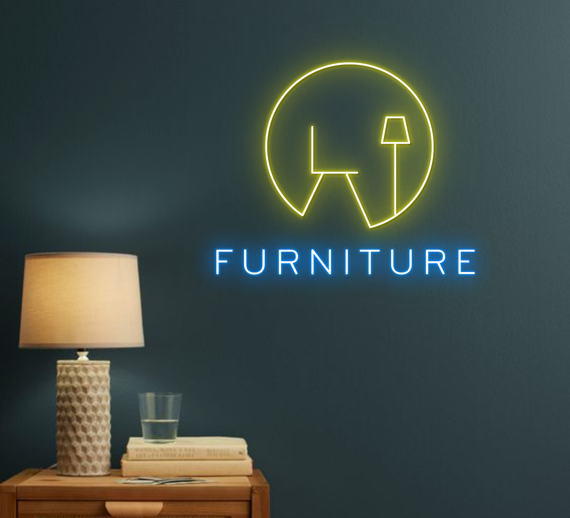 Custom Furniture Brand Neon Sign Home Store Wall Decor